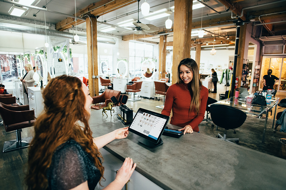 two women at small business counter - Business Sustainability